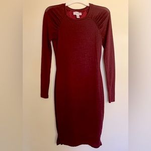 Bodycon Long Sleeve Dress by Motherhood Maternity. EUC. XS.